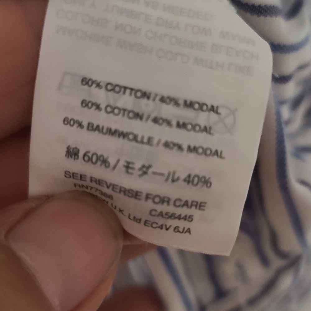 Madewell Blue Stripe Wrap Blouse - Women's - Picture 10 of 10
